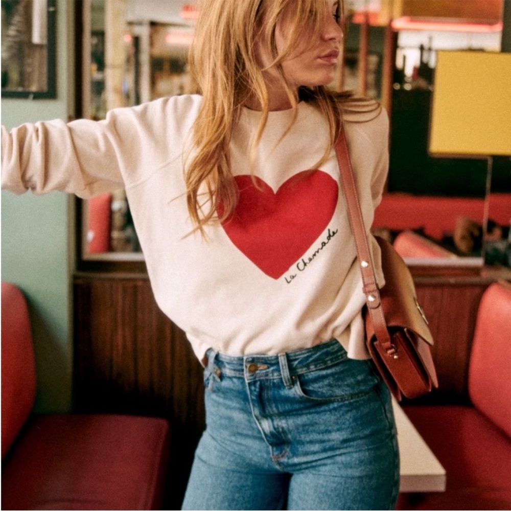 Sezane ‘La chamade” sweatshirt